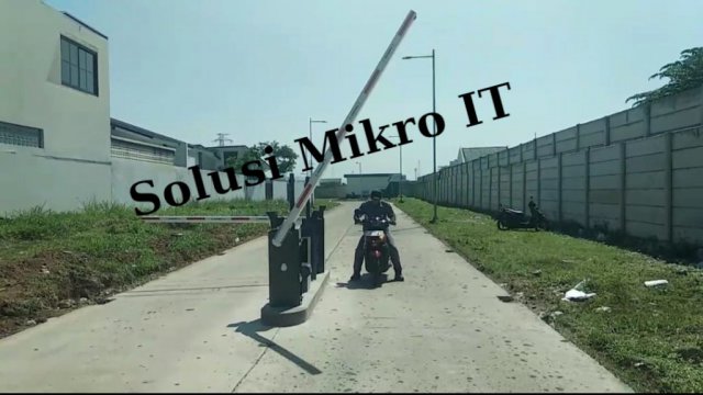 Bumi Cendana Podomoro Bandung Palang pintu otomatis