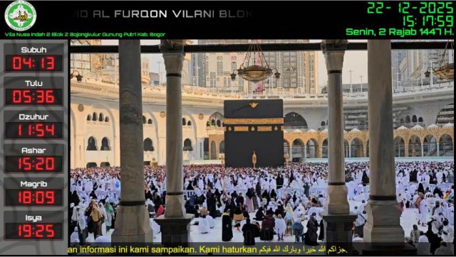 Jadwal Shalat 2 aplikasi jadwal shalat digital
