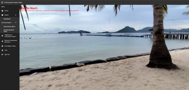 Kyokko Menu aplikasi pemesanan tiket