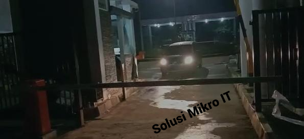 Perumahan di Cimanggis Palang pintu otomatis