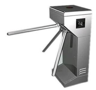Vertical Tripod Turnstile Single aplikasi pemesanan tiket